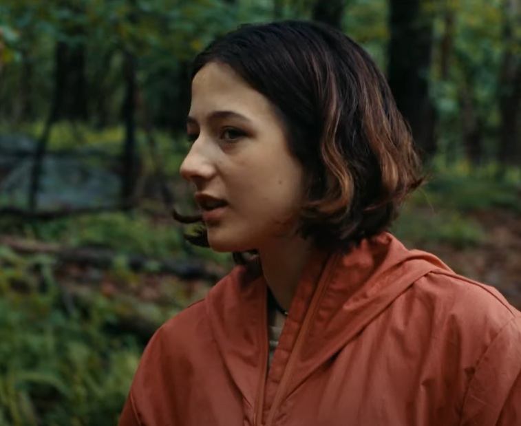 A visually captivating still taken from a pivotal moment in the film Good One (2024)