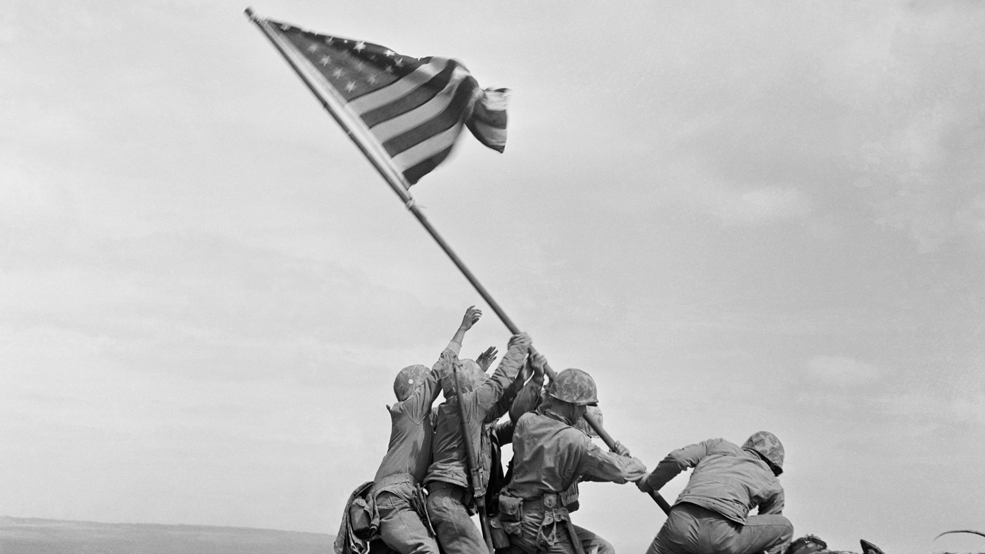 File:Raising the Flag on Iwo Jima, larger.jpeg