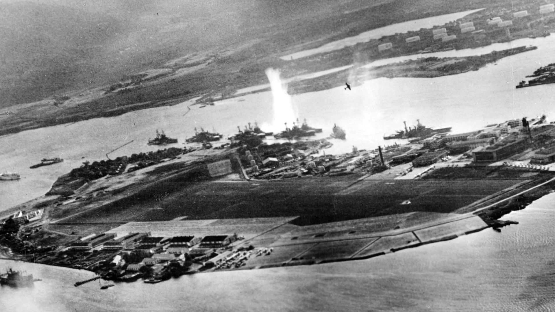 File:Attack on Pearl Harbor Japanese planes view.jpg