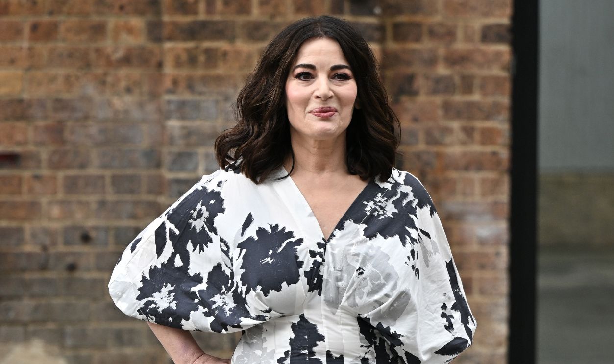 Nigella Lawson attends Australian Fashion Week 2025 on May 13, 2025 in Sydney, Australia.