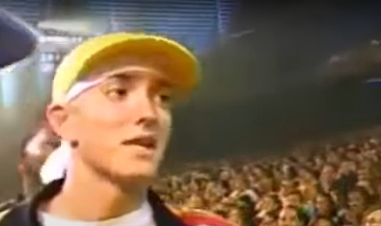 Eminem And Moby Clash