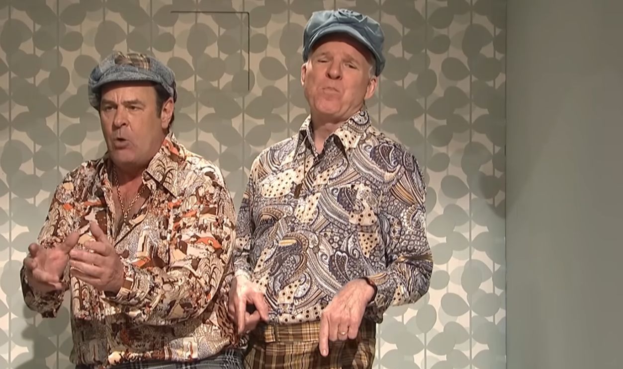 Steve Martin with Dan Aykroyd