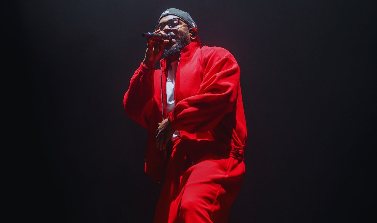 Gettyimages - 1497275788, Kendrick Lamar To Perform At Primavera Sound ARGANDA DEL REY MADRID, SPAIN - JUNE 10: The rapper Kendrick Lamar performs during the Primavera Sound, at the City of Rock, venue of the Primavera Sound Madrid 2023, on June 9, 2023, in Arganda del Rey, Madrid, Spain. 