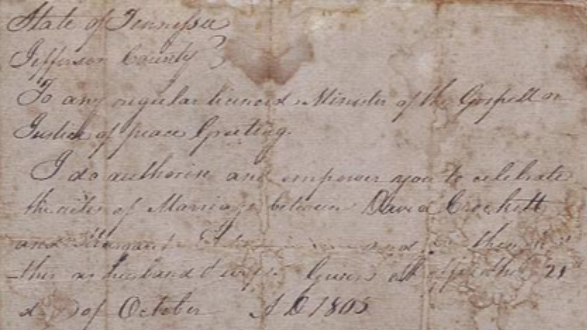 File:Davy Crockett marriage contract, October 1805.jpg