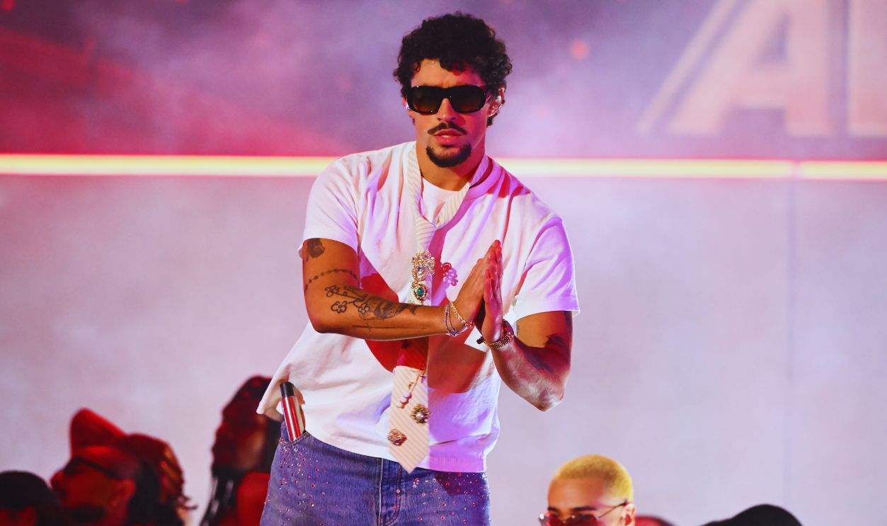 Gettyimages - 2205132046, 2025 iHeartRadio Music Awards - Show Bad Bunny at the 2025 iHeartRadio Music Awards held at the Dolby Theatre on March 17, 2025 in Los Angeles, California.