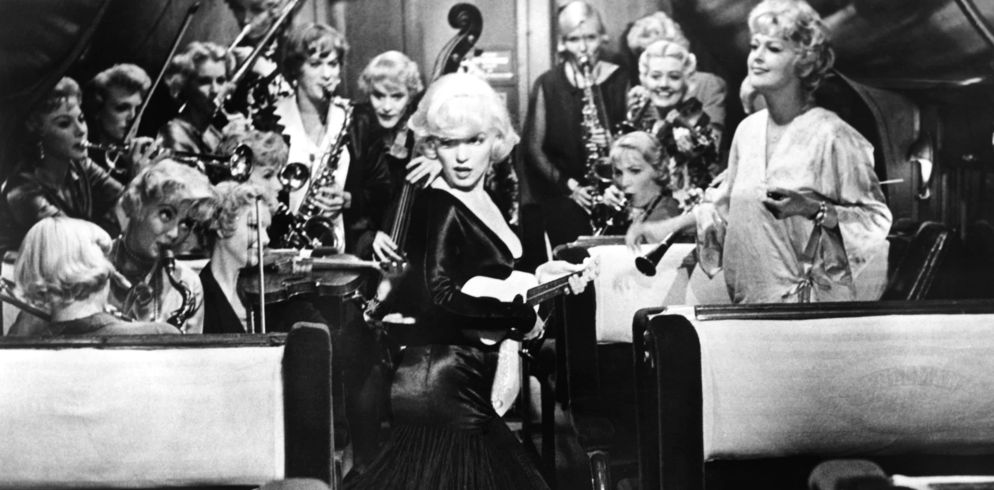 Some Like It Hot. Movie Scene.