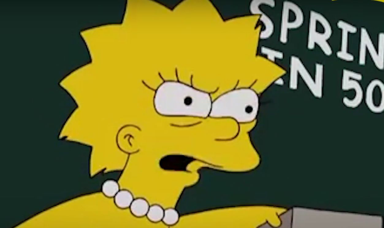 Screenshot of the TV Series The Simpsons