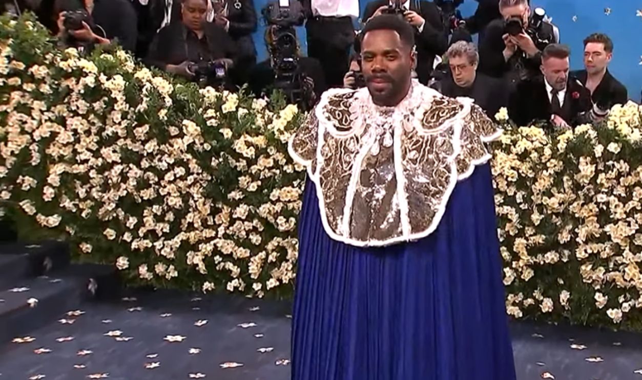 Colman Domingo In A Valentino Cape