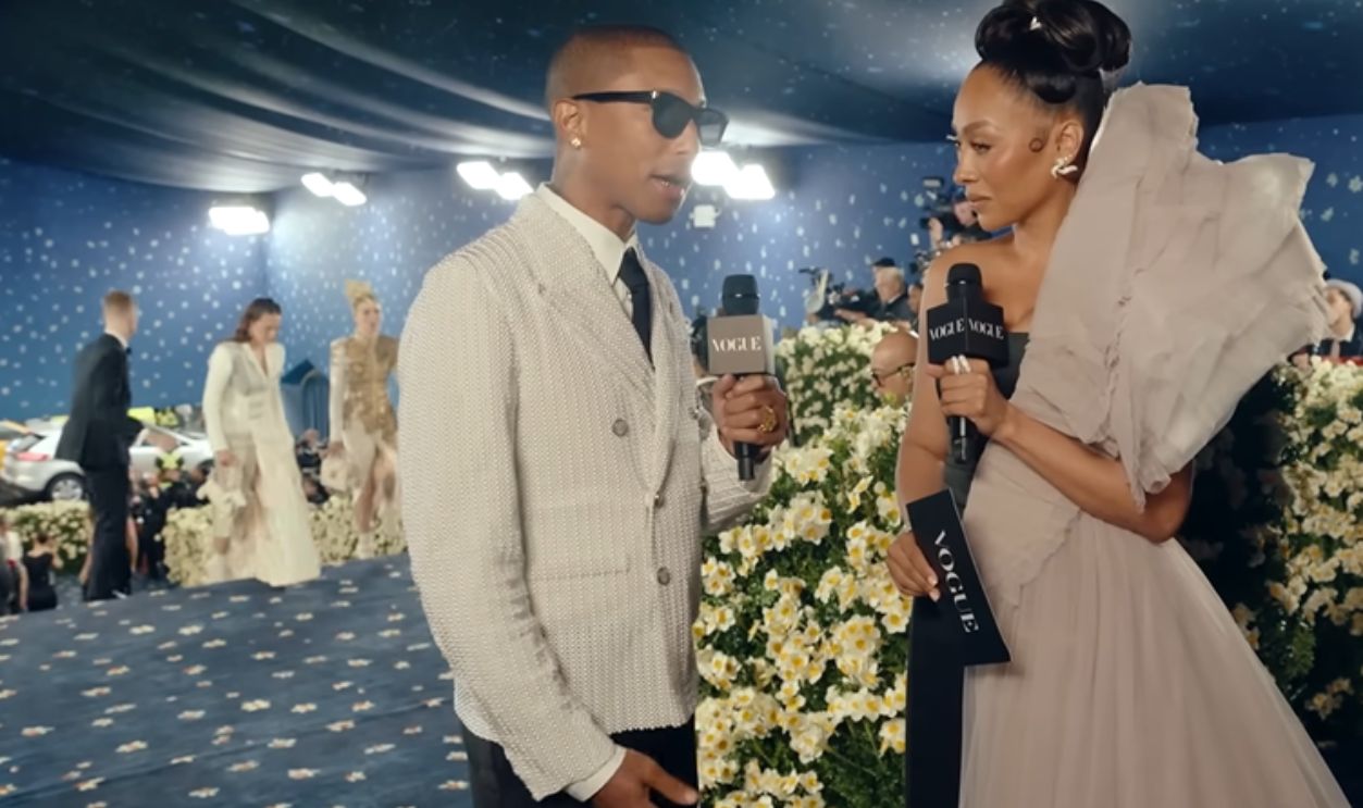 Pharrell Williams In Louis Vuitton