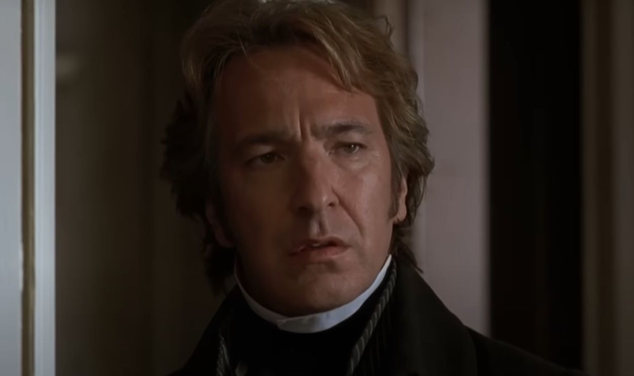 Alan Rickman in Sense and Sensibility 