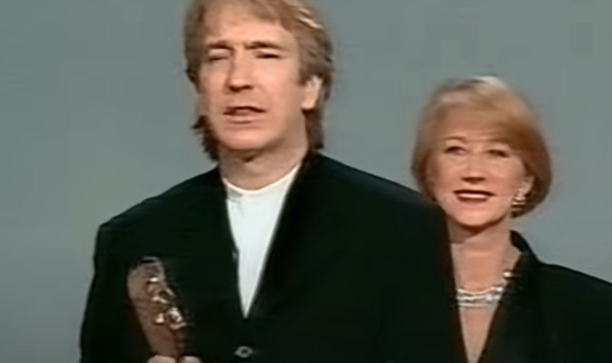 Alan Rickman Wins Supporting Actor for Robin Hood