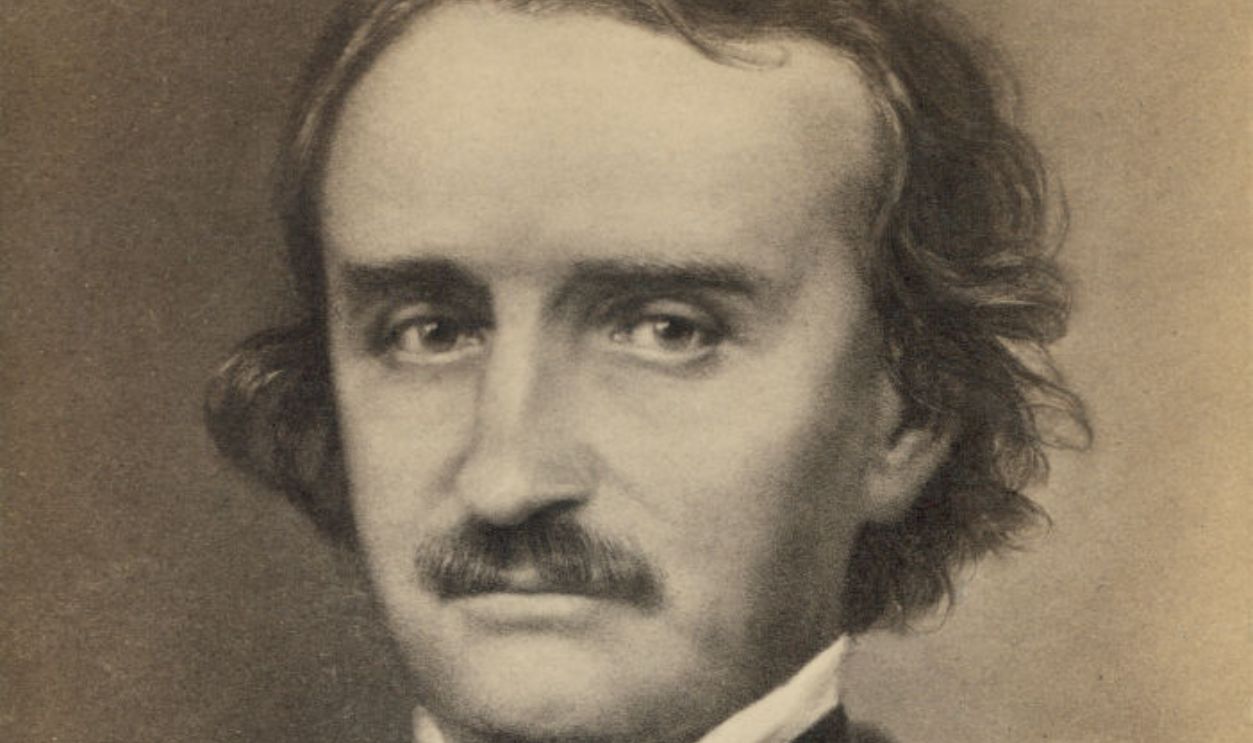 929095054 - Edgar Allan Poe (1809-49), American Author and Poet, Portrait, 1840's