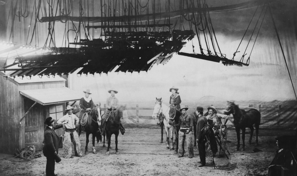 Broncho Billy Movie Set