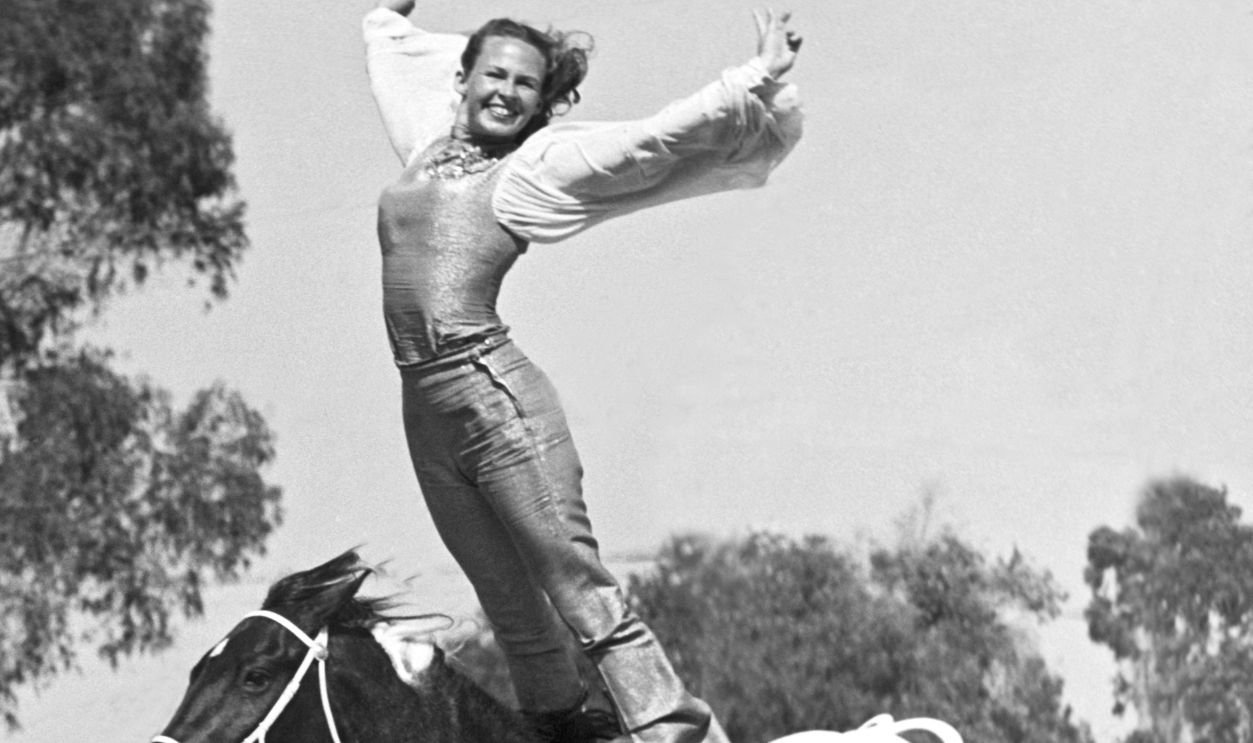 A Roman Stand On Horseback