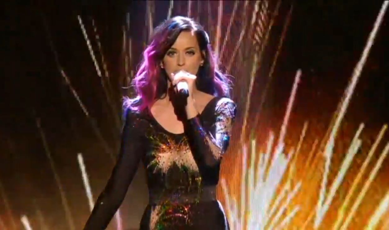 Katy Perry on The X Factor