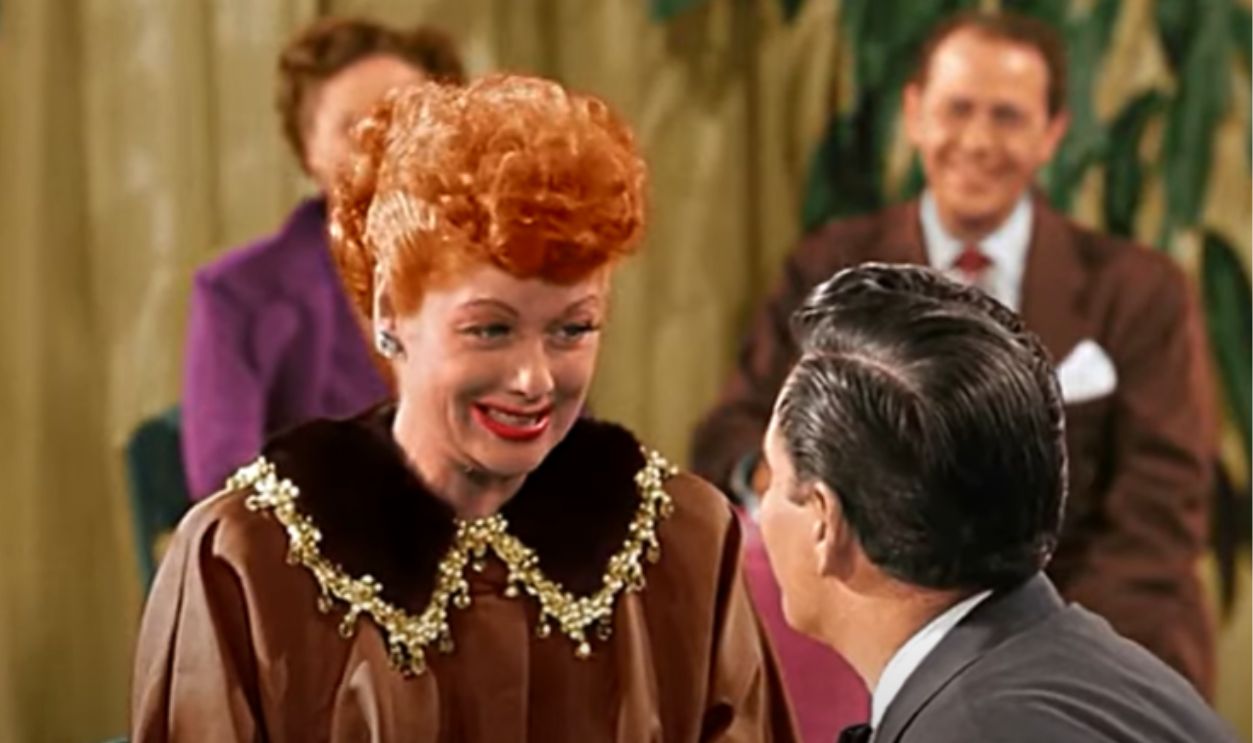 Lucyille Ball and Desi Arnaz