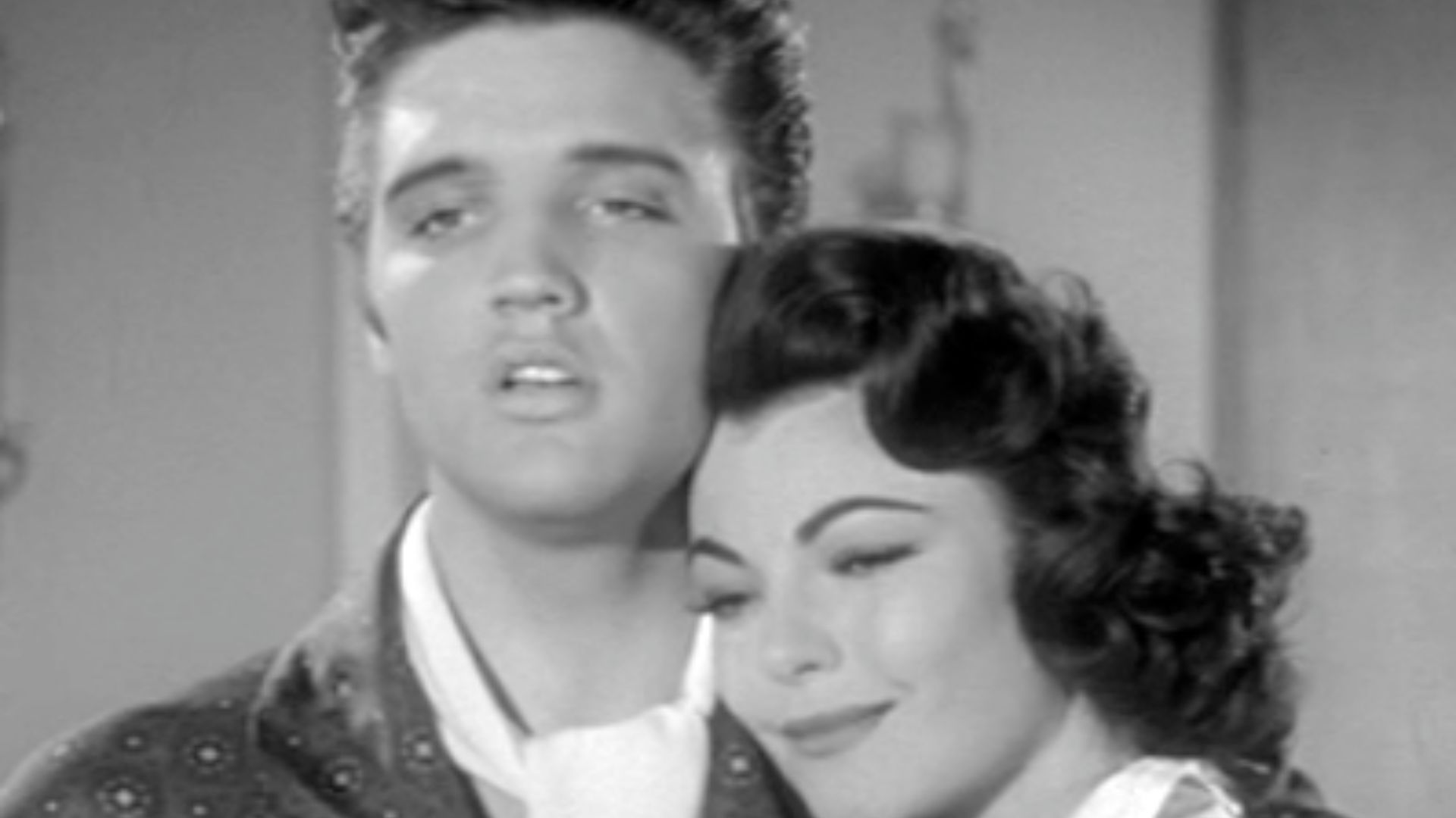 File:Elvis Presley and Judy Tyler in Jailhouse Rock trailer.jpg