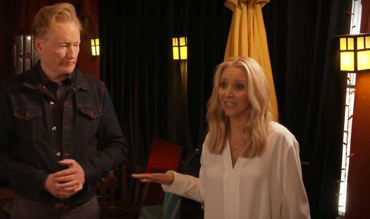 Lisa Kudrow And Conan O'Brien