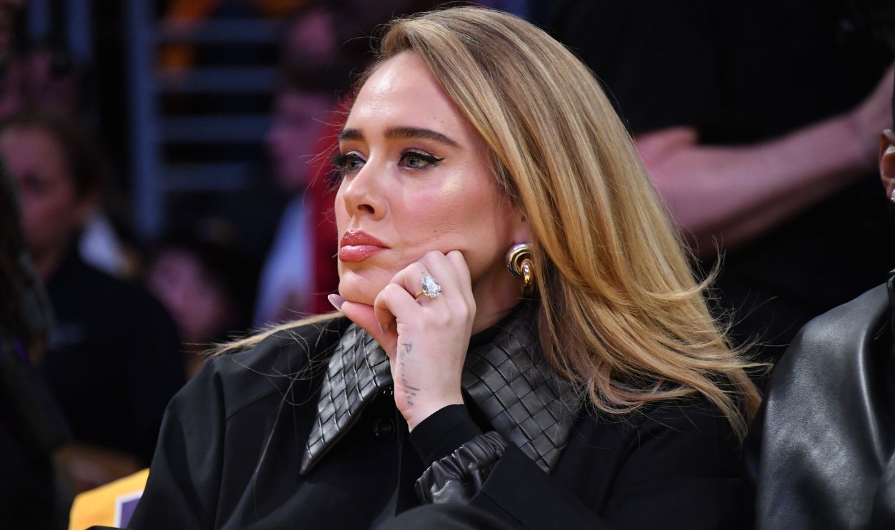 Celebrities At The Los Angeles Lakers Game