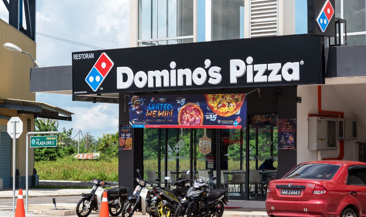 Domino's Pizza Restaurant located in Tuaran town. Domino's Pizza, Inc. is an American multinational pizza restaurant chain