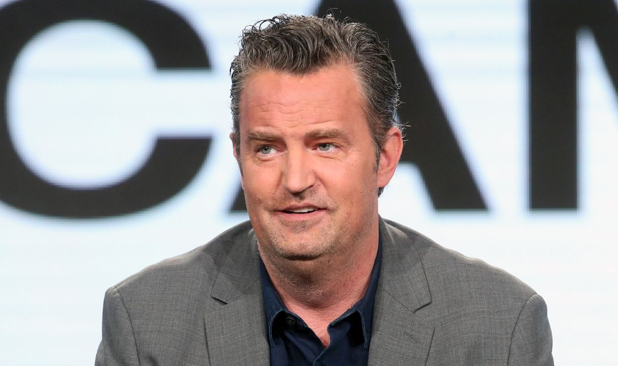 Actor Matthew Perry of the television show 'The Kennedys - After Camelot' speaks onstage during the REELZChannel portion of the 2017 Winter Television Critics Association Press Tour at the Langham Hotel on January 13, 2017 in Pasadena, California