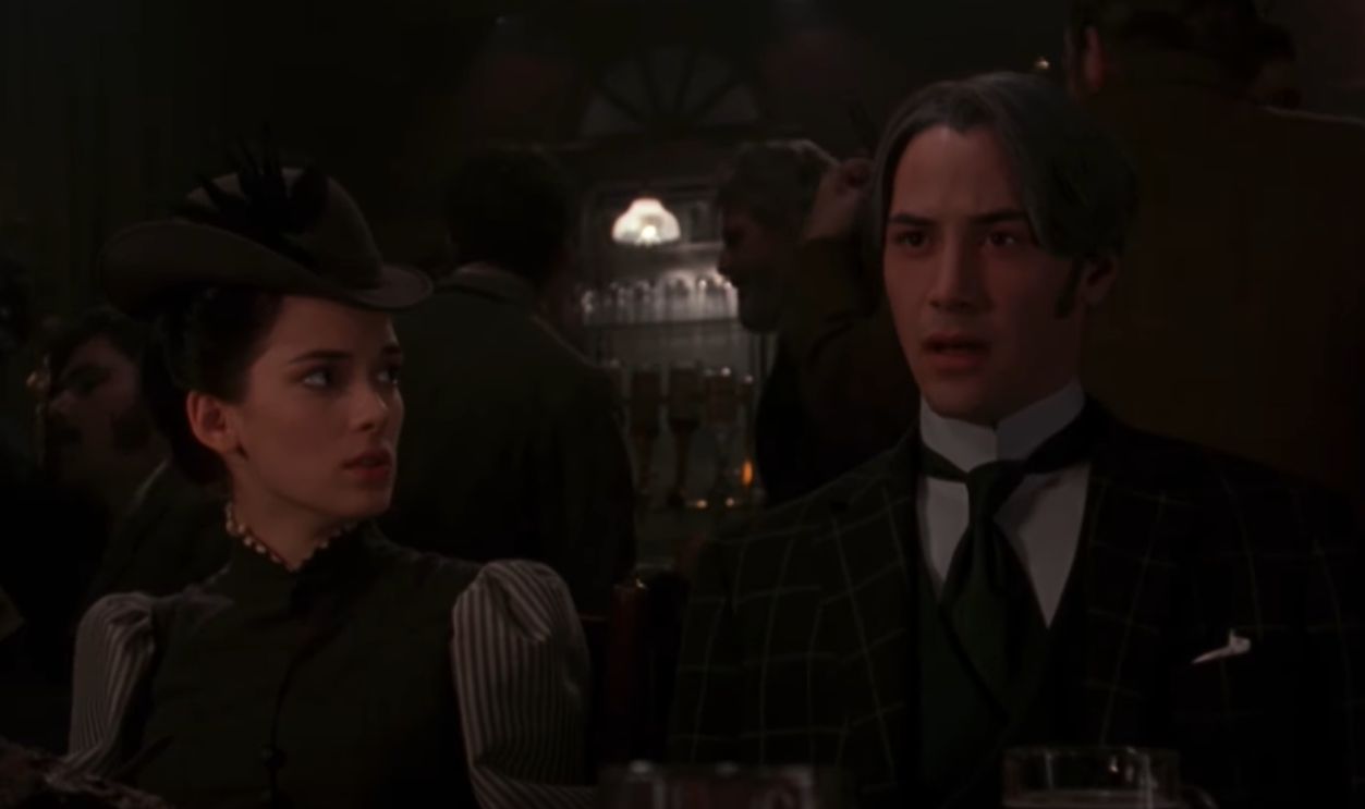 Winona Ryder Vs. Keanu Reeves – Bram Stoker’s Dracula
