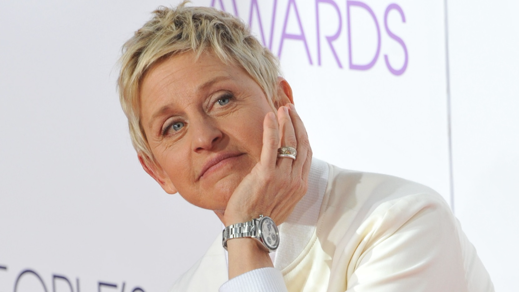 Ellen DeGeneres at the 2015 People's Choice Awards