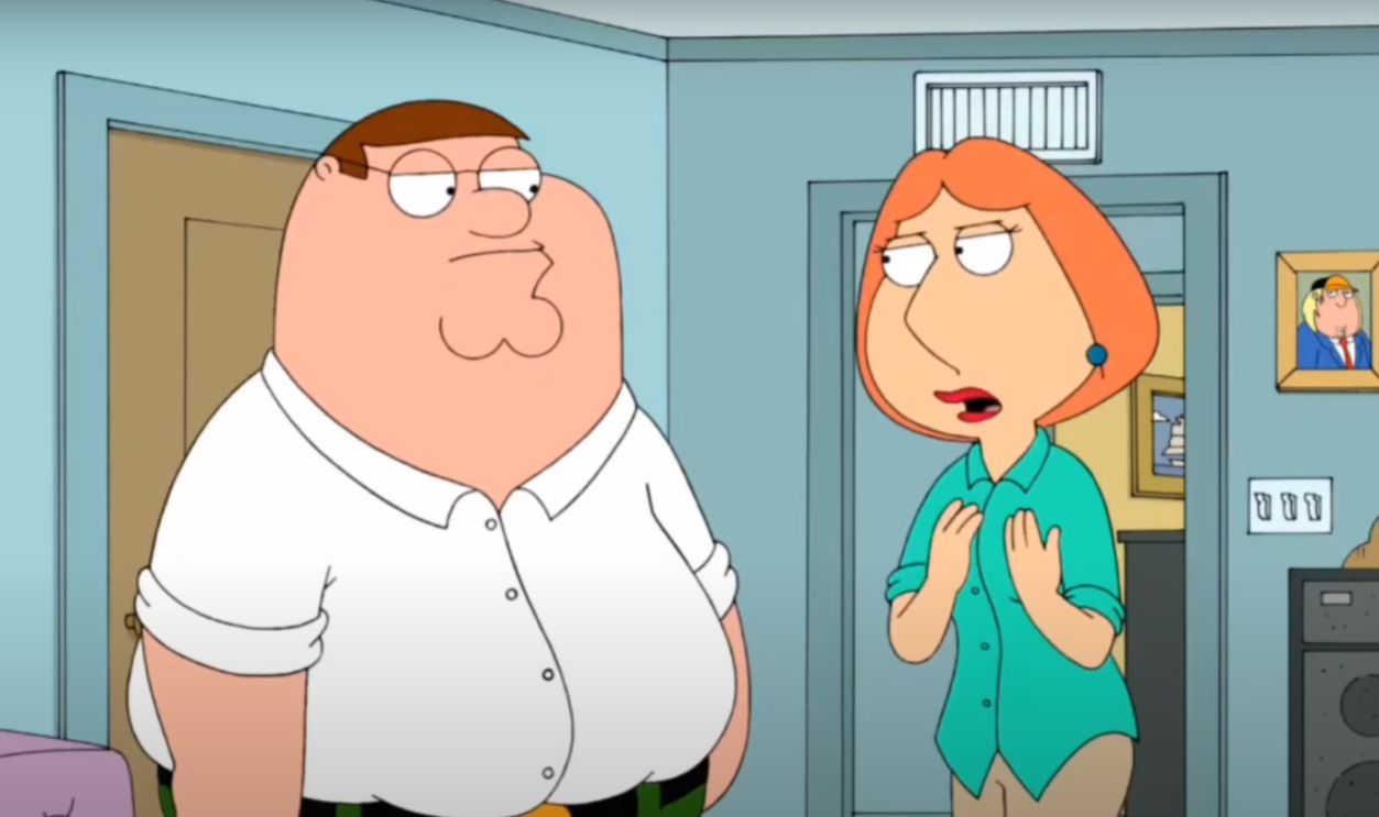 Family Guy–“Partial Terms Of Endearment”