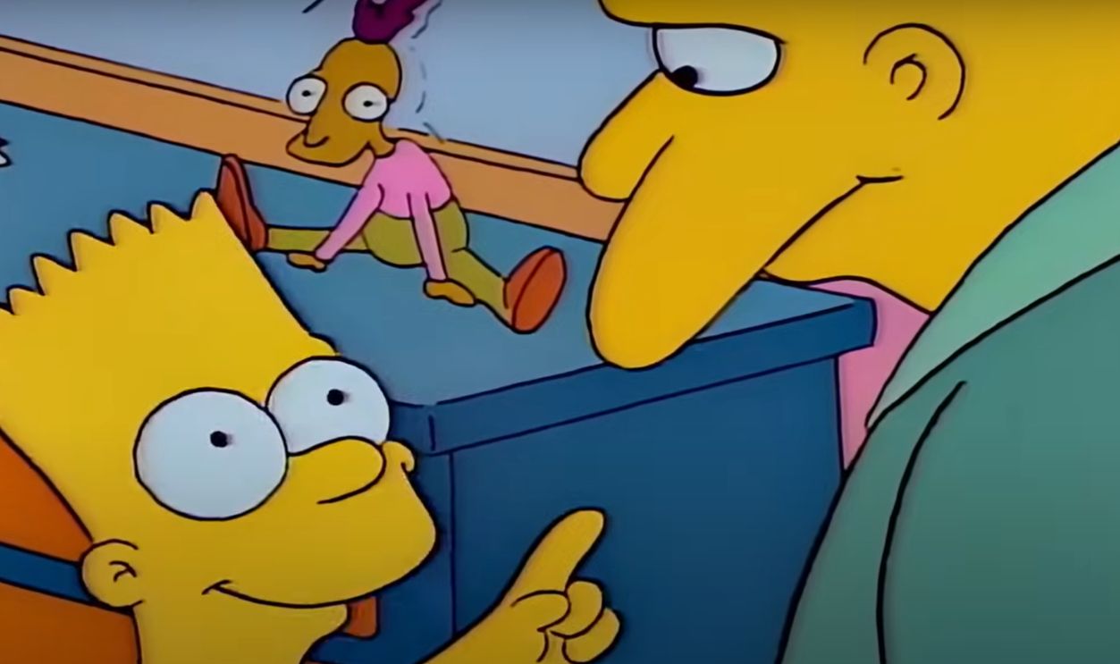 The Simpsons–“Stark Raving Dad”