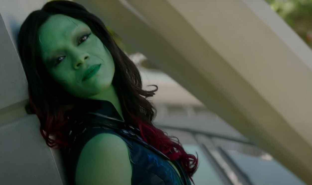 Zoe Saldana—Guardians Of The Galaxy