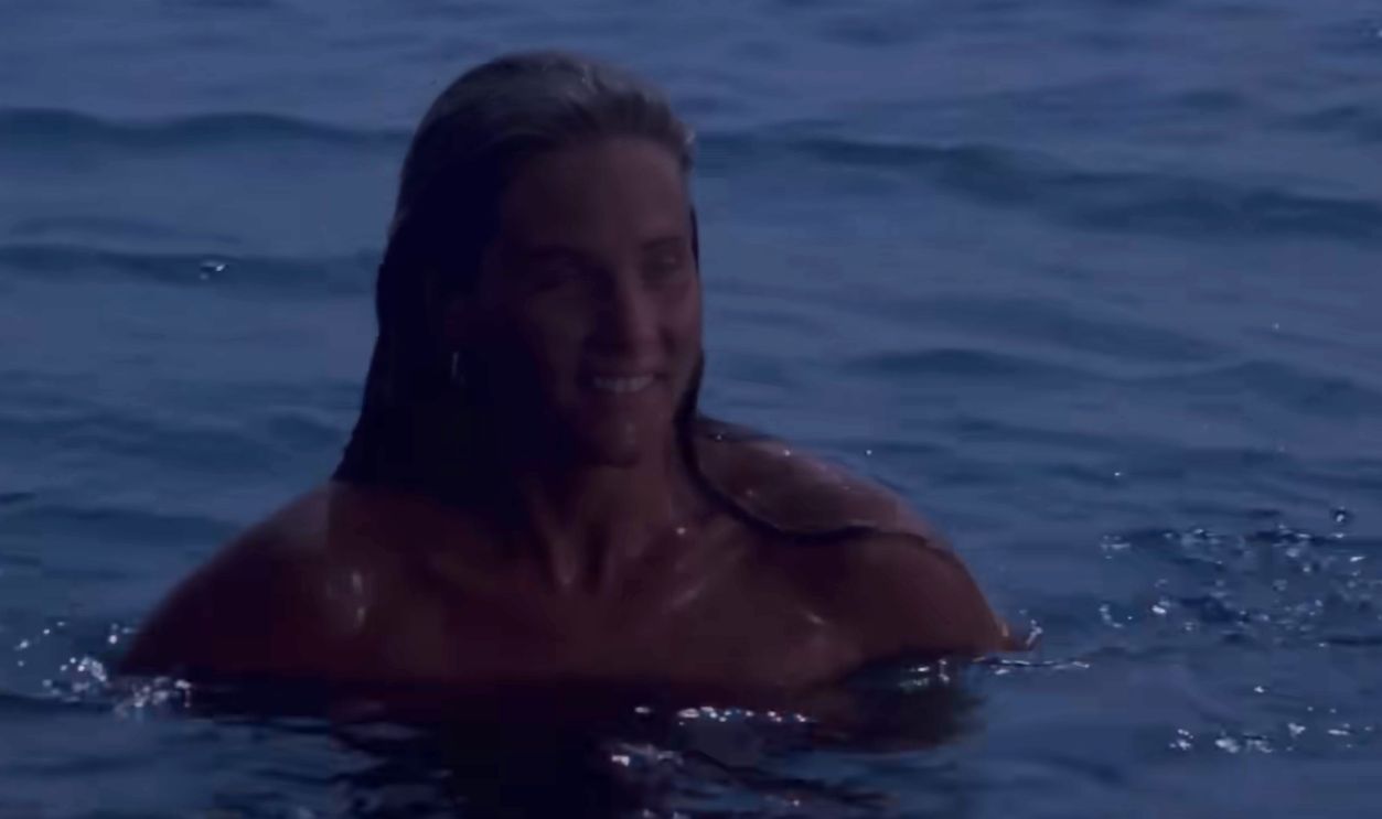 A Swimmer Vanishes Mid-Shot Without A Splash