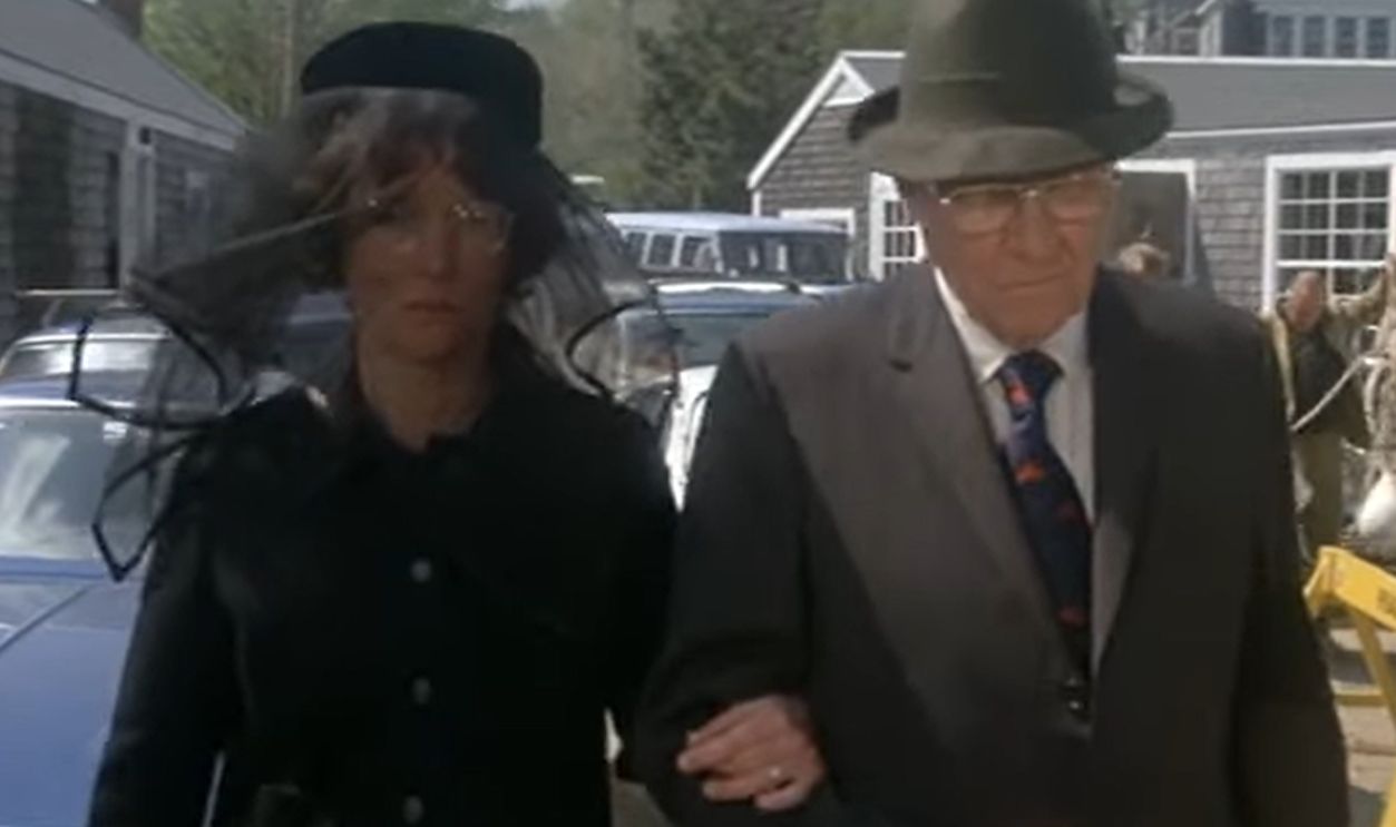 The Kintner Mother Wears Black At The Beach