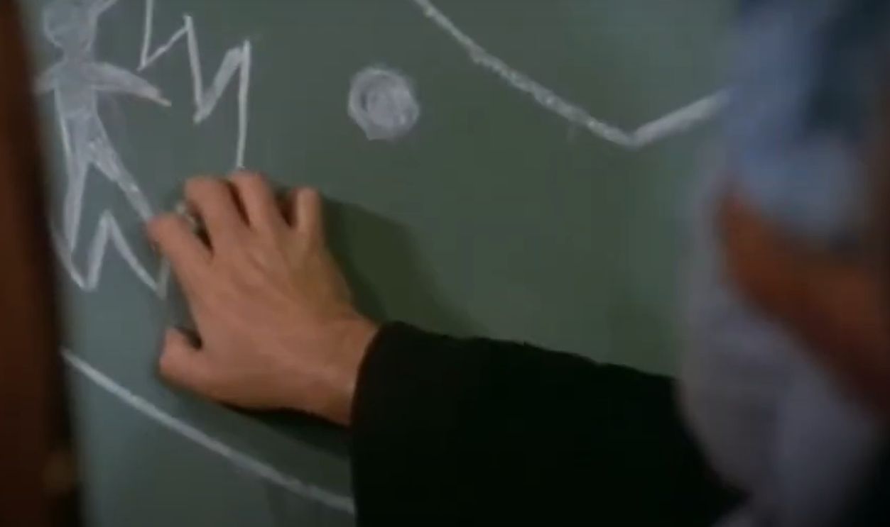 Quint Silences The Room With A Scratch