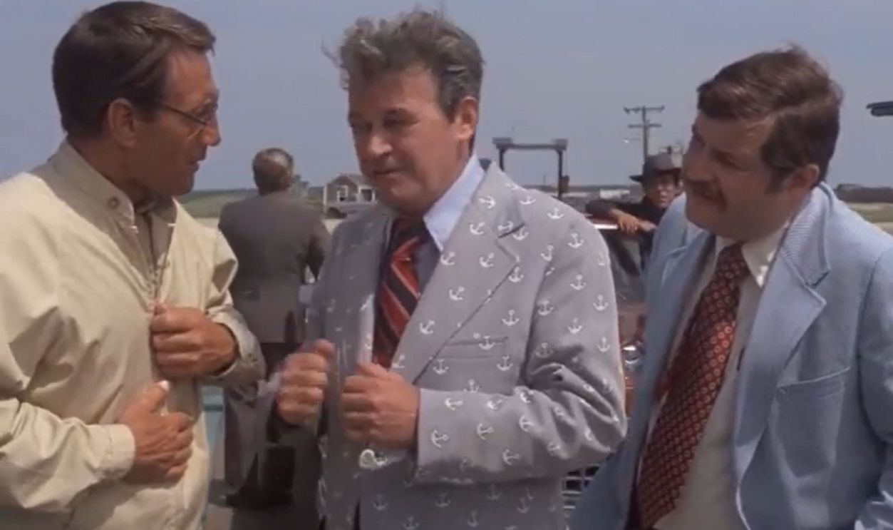 A Shadow Crosses Brody’s Face On The Ferry