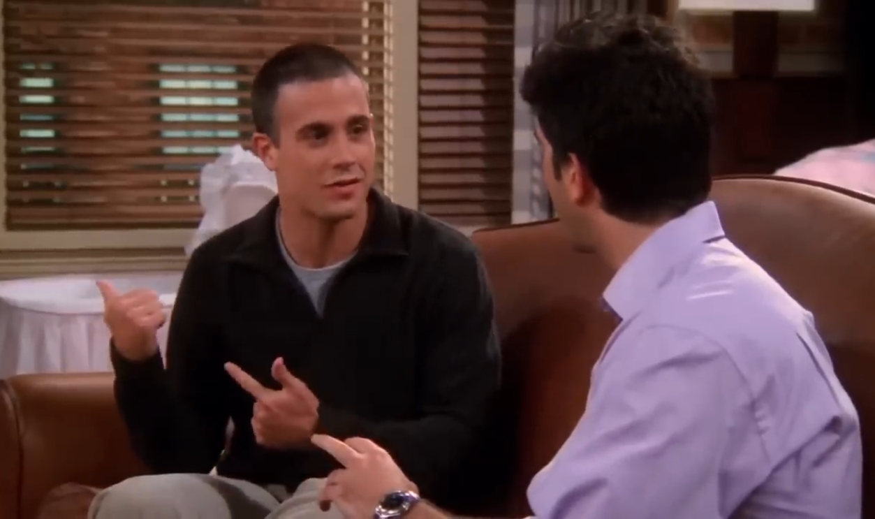 Friends: Ross And The Male Nanny