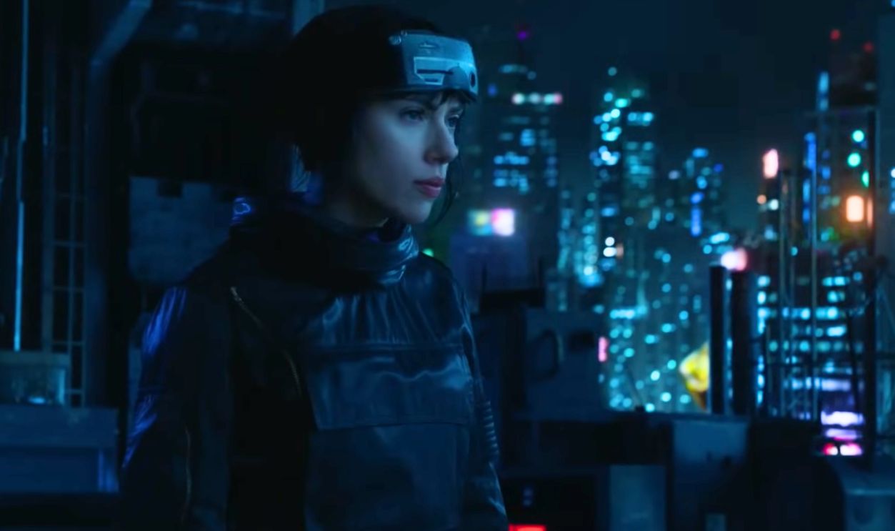 Scarlett Johansson As Major Motoko Kusanagi