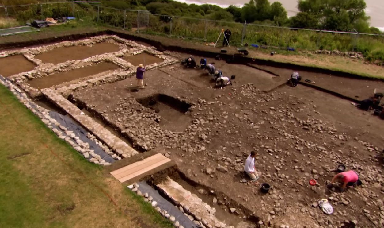 Roman Settlement Near Willersey, England