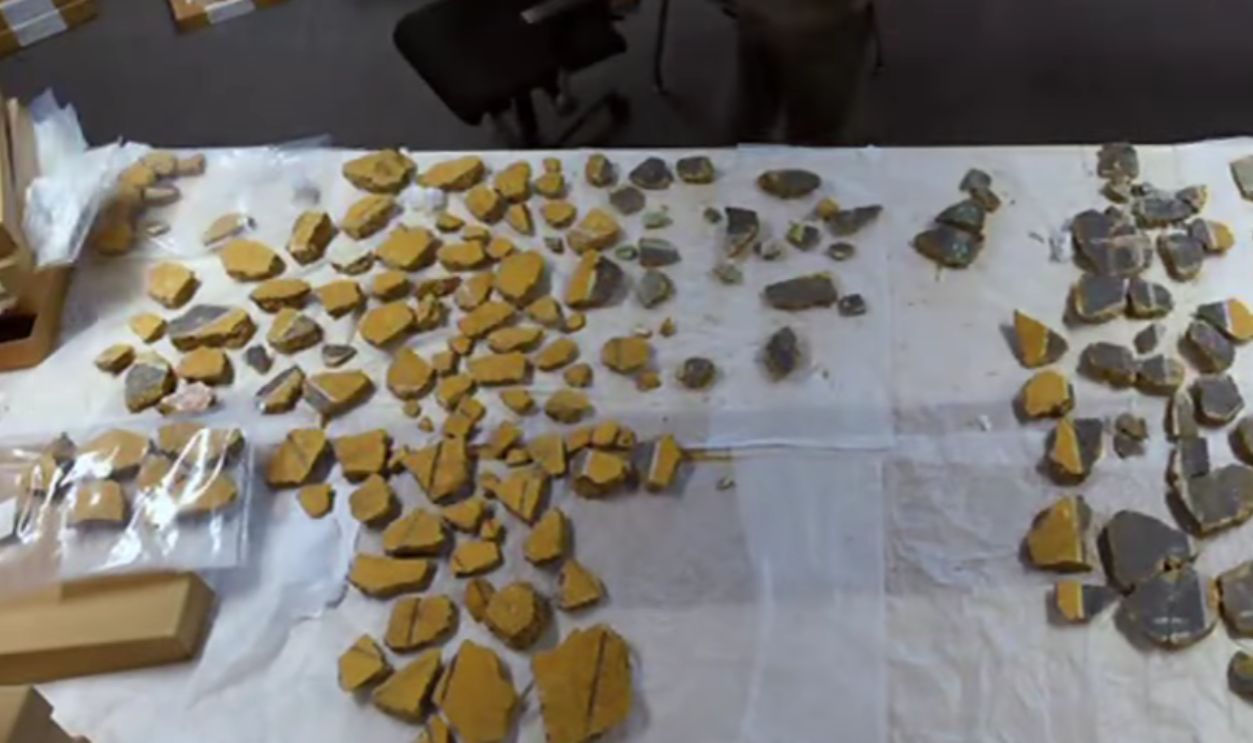 Southwark Roman Villa Frescoes, London