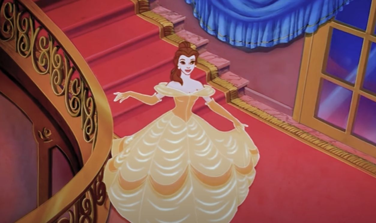 Belle's Golden Gown (Beauty And The Beast, 1991)