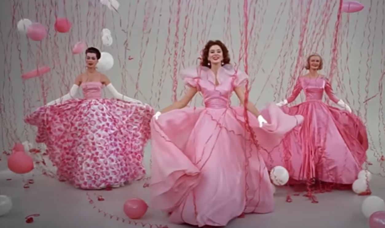 Audrey Hepburn's Pink Cap Sleeve Gown (Funny Face, 1957)