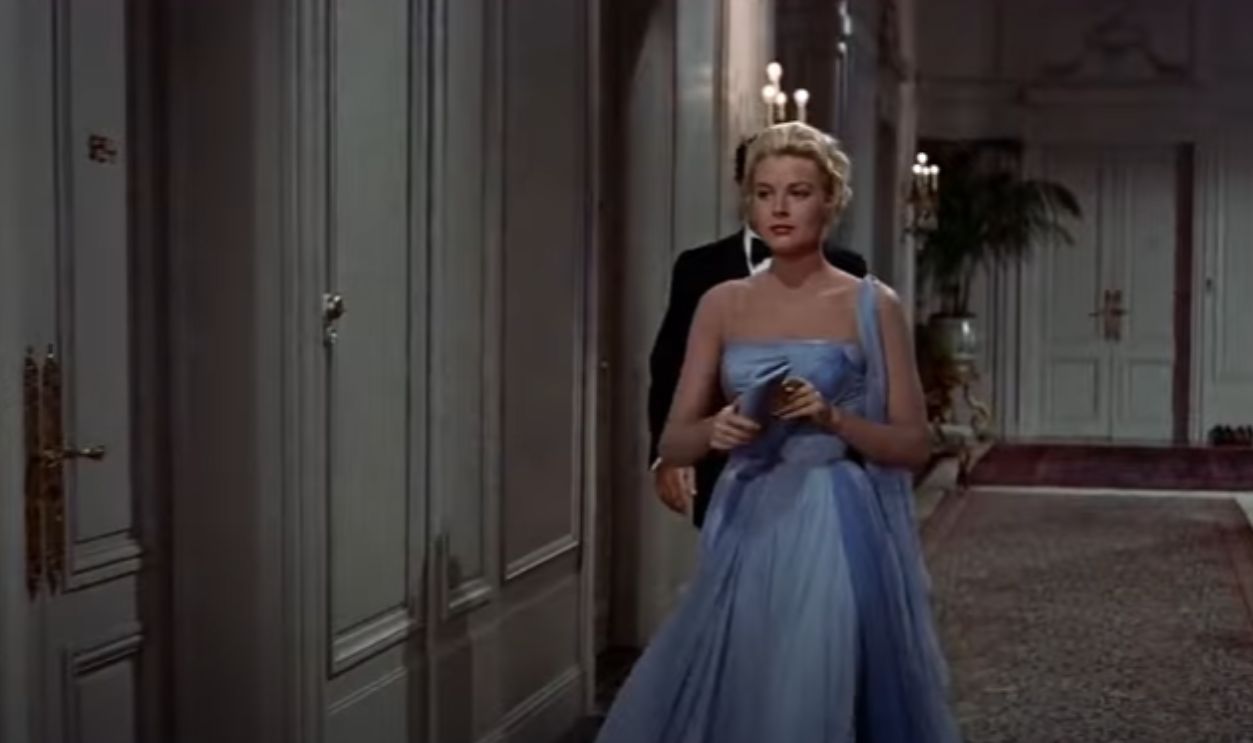 Grace Kelly's Ice Blue Ball Gown (To Catch A Thief, 1955)