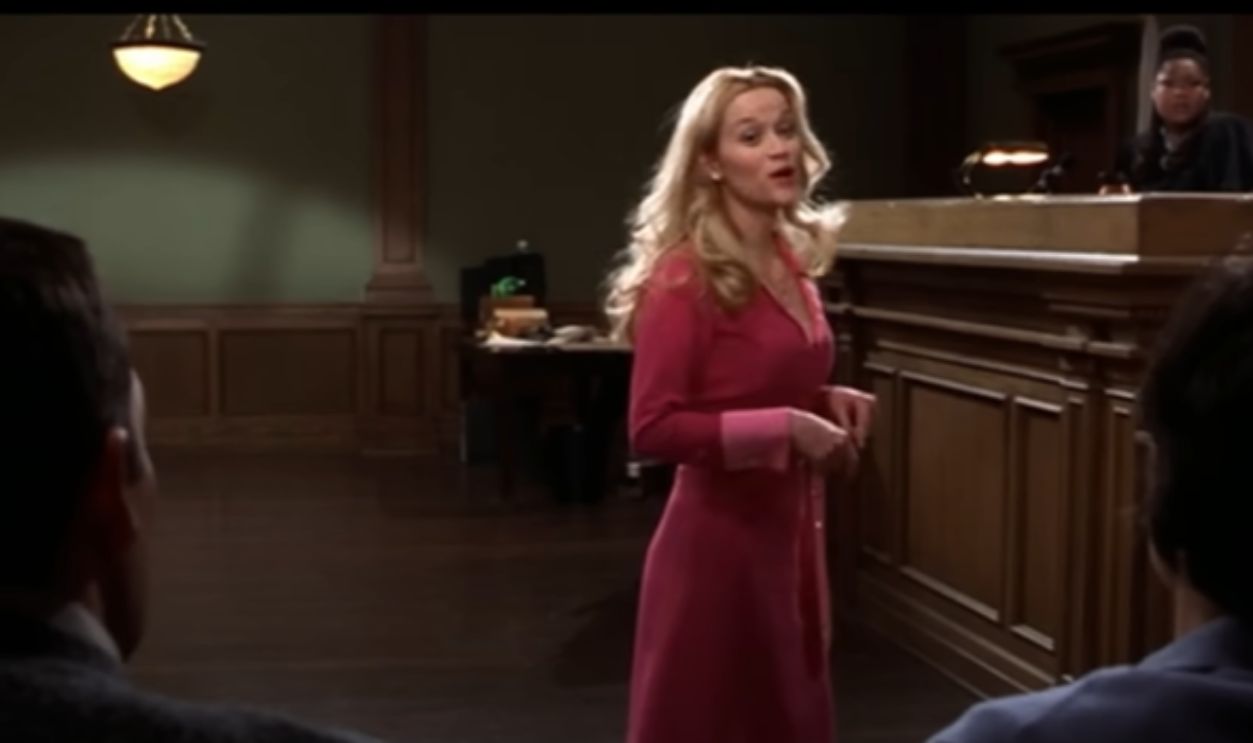 Reese Witherspoon's Harvard Pink (Legally Blonde, 2001)