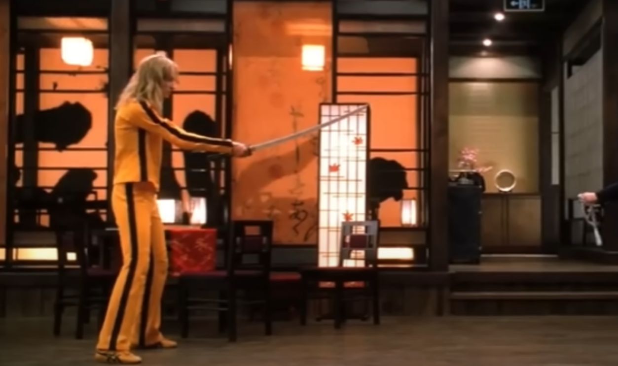 Uma Thurman's Yellow Jumpsuit (Kill Bill, 2003)