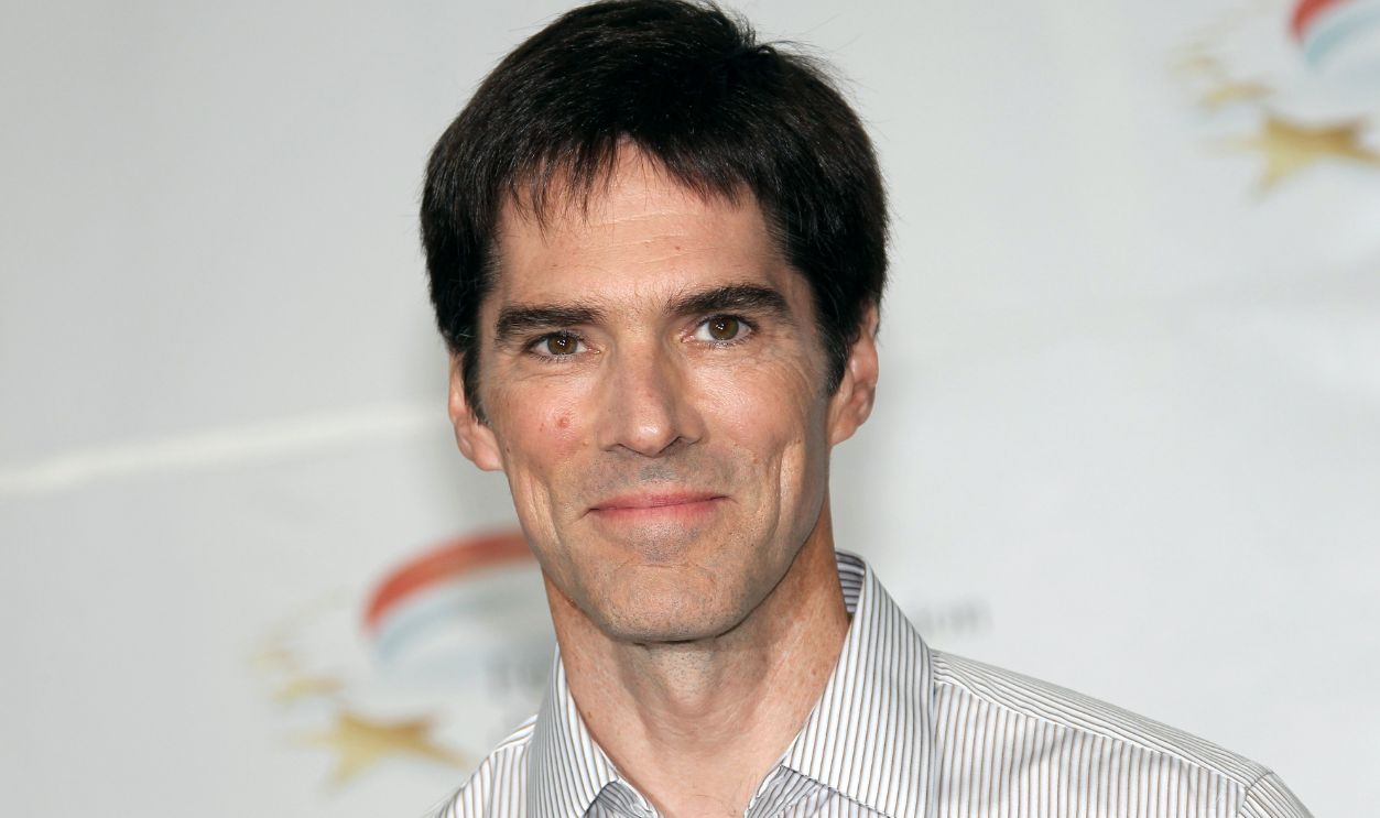 US actor Thomas Gibson poses during