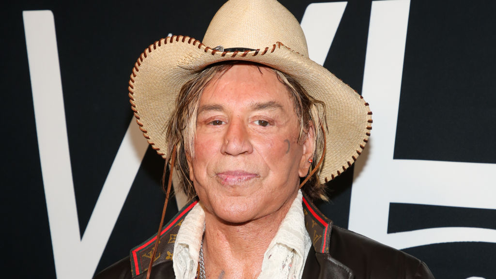 Actor Mickey Rourke