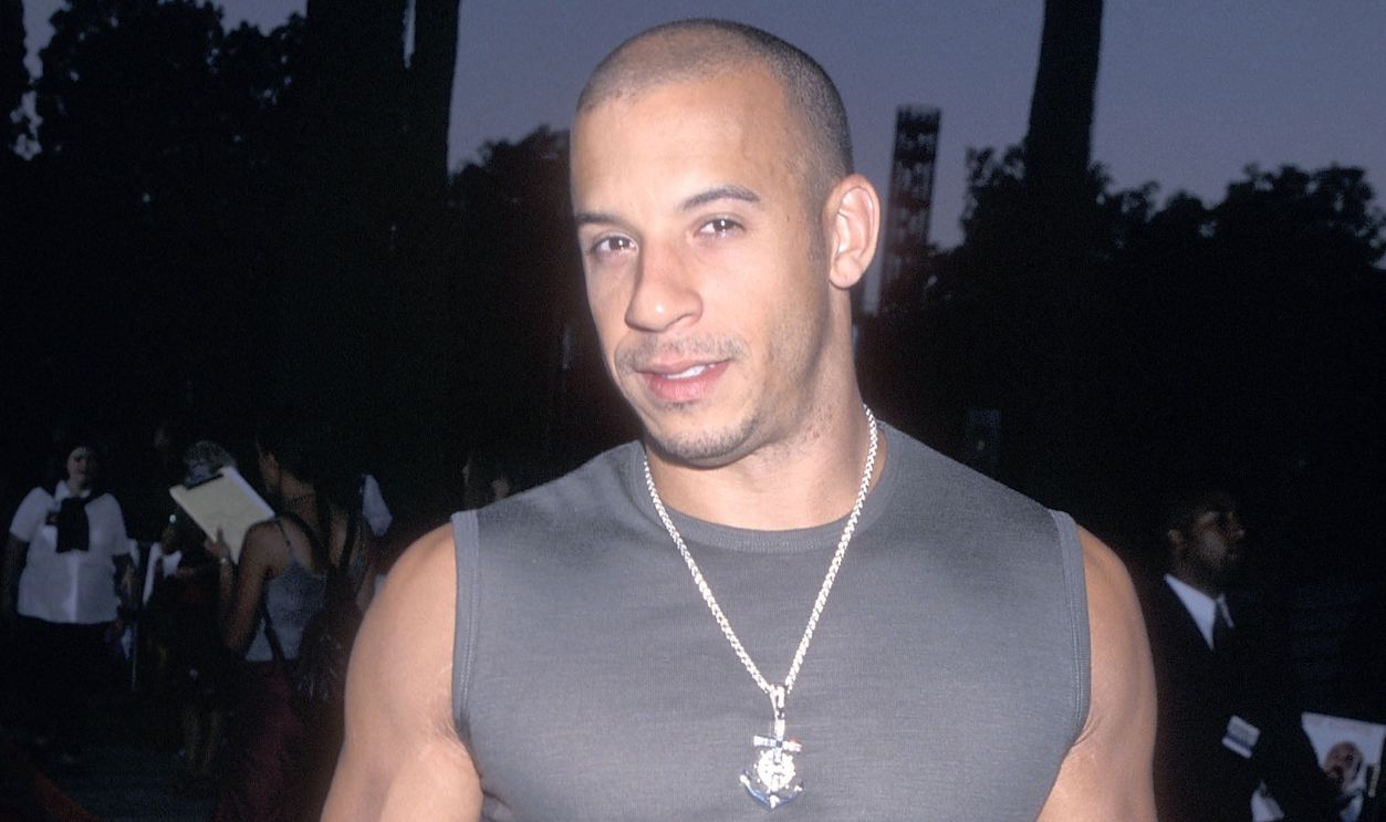 "Nutty Professor II: The Klumps" Universal City Premiere UNIVERSAL CITY, CA - JULY 24: Actor Vin Diesel attends the "Nutty Professor II: The Klumps" Universal City Premiere on July 24, 2000 at the Universal Amphitheatre in Universal City, California.