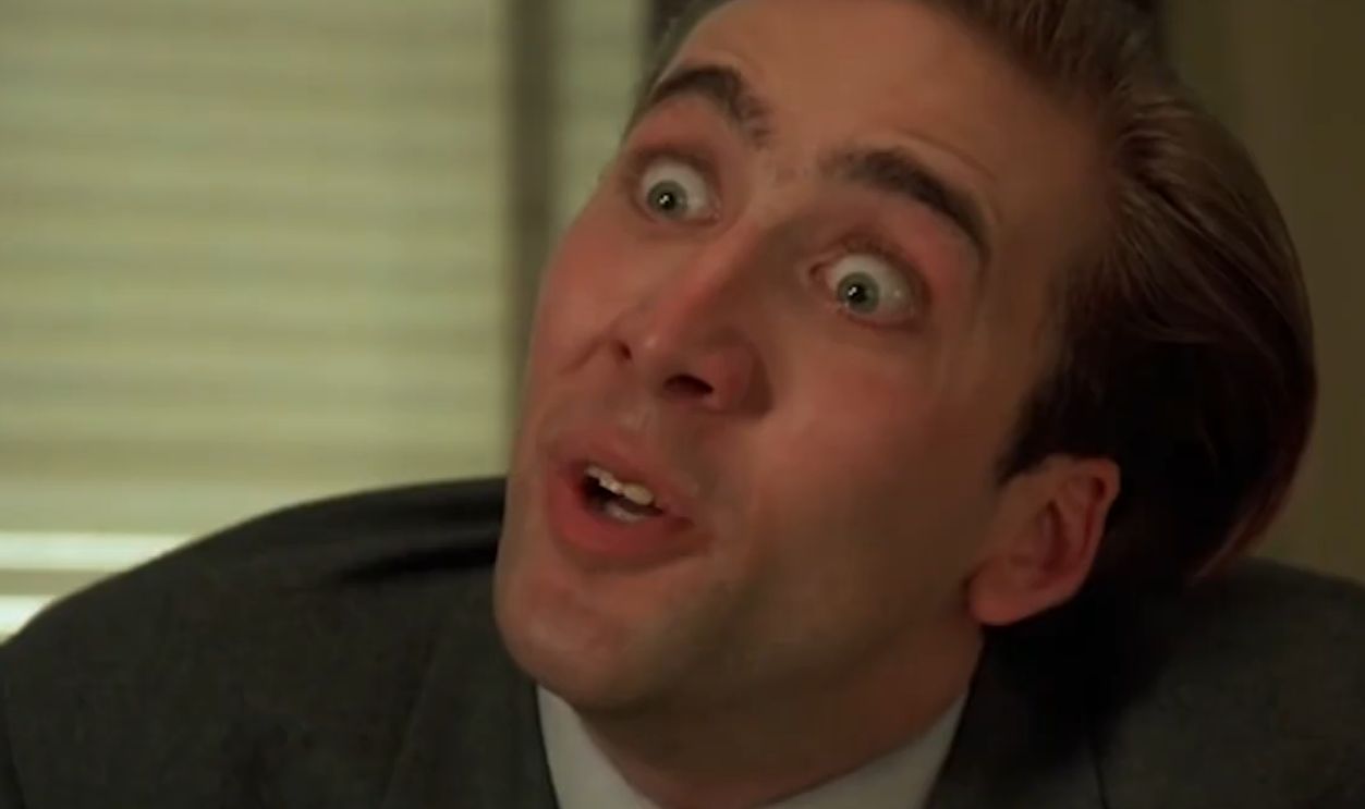 Screenshot from Vampire’s Kiss (1989)