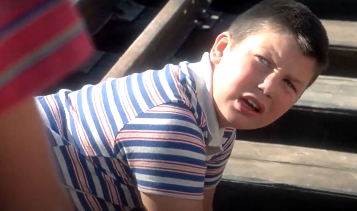 Screenshot from Stand By Me (1986)