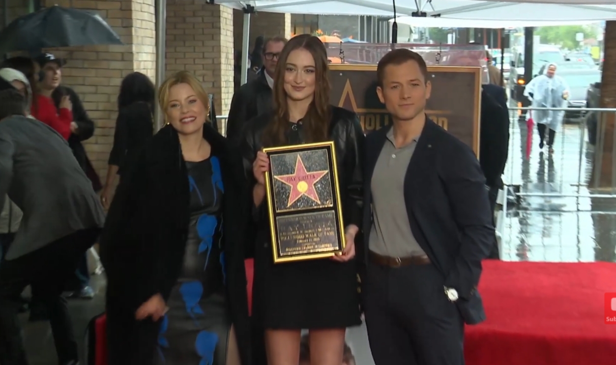 Karsen accepted his Hollywood Walk of Fame star