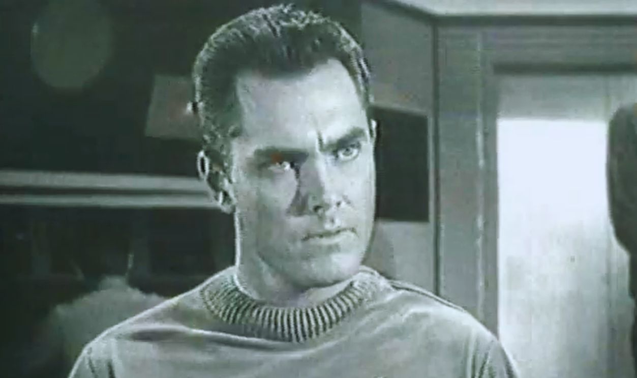 Screenshot from The Cage (1986)